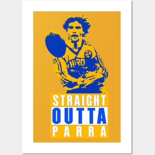 Parramatta Eels - Brett Kenny - STRAIGHT OUTTA PARRA Posters and Art